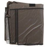 PawHut Rabbit Hutch Cover, Water-Resistant Pets Cage Protector, Breathable Guinea Pig Cage Cover - Brown