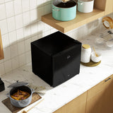 HOMCOM 46 Litre Lockable Countertop Fridge - Black