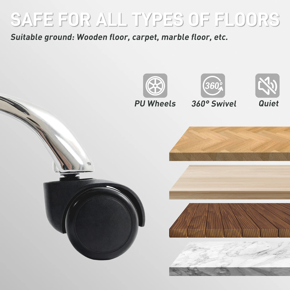 HOMCOM 155 Reclining Faux Leather Swivel Office Chair -Black