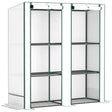 Outsunny Three-Tier Mini Greenhouse - White