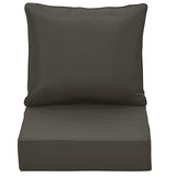Outsunny Outdoor Seat and Back Cushion Set Patio Deep Seating Chair Replacement Cushion