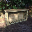 HEAVY DUTY SLATTED LOG STORE 4X6 (HEIGHT FT X WIDTH FT)