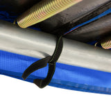 HOMCOM 12FT Replacement Trampoline Pad Thick Foam Safety 366cm Spring Cover Bounce Padding - Multi Coloured