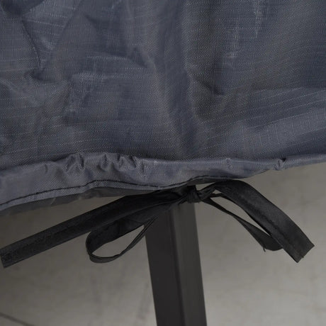 Outsunny Garden Furniture Cover, Waterproof Windproof 420D Heavy Duty Oxford Fabric    Rattan Furniture Cover, Rectangular Outdoor Table Chair Set Cover, 235 x 135 x 94cm