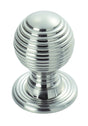 FTD QUEEN ANNE KNOB 22MM - POLISHED CHROME - 25 ( 22.5 ) - EACH