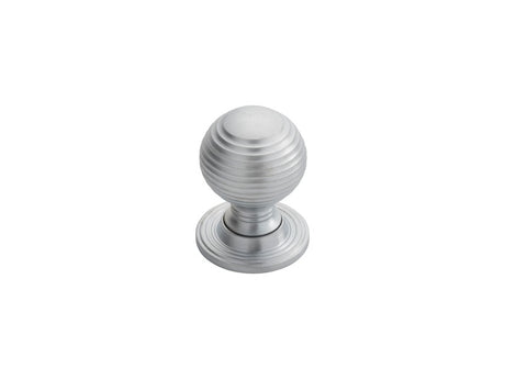 FTD QUEEN ANNE KNOB 28MM - SATIN CHROME - 30 ( 27.5 ) - EACH