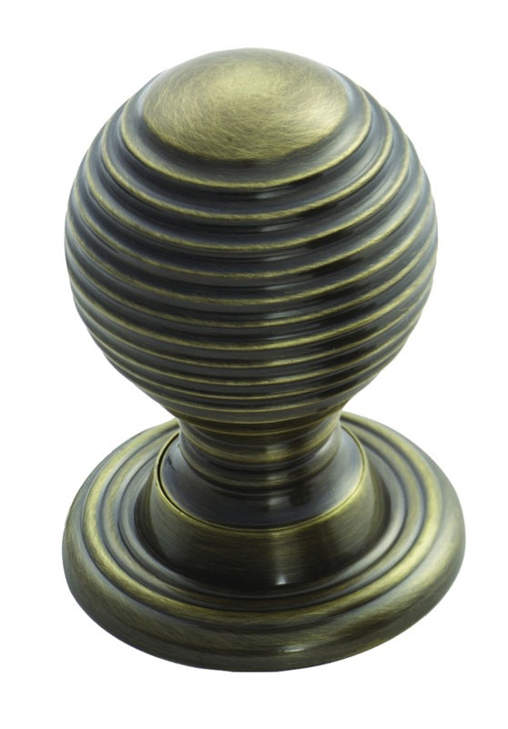 FTD QUEEN ANNE KNOB 35MM - FLORENTINE BRONZE - 40 ( 34.5 ) - EACH