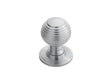 FTD QUEEN ANNE KNOB 35MM - SATIN CHROME - 40 ( 34.5 ) - EACH