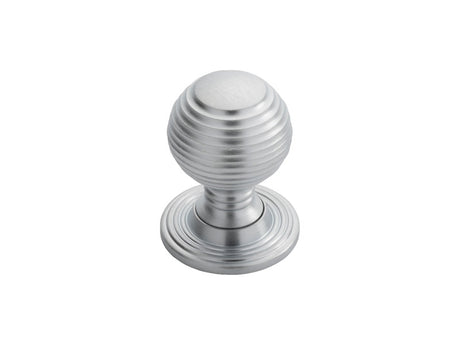 FTD QUEEN ANNE KNOB 35MM - SATIN CHROME - 40 ( 34.5 ) - EACH