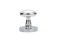 VICTORIAN - MORTICE KNOB OVAL CRO (POLISHED CHROME) - POLISHED CHROME - 61MM - PAIR