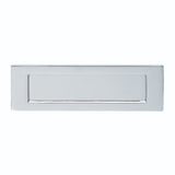 VICTORIAN - LETTER PLATE - SATIN CHROME - 305 x 103mm - EACH