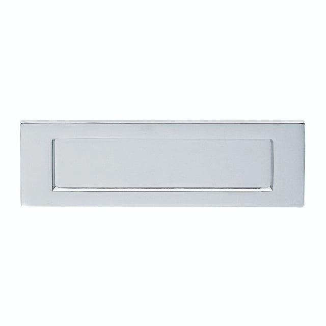 VICTORIAN - LETTER PLATE - POLISHED CHROME - 402 x 124mm - EACH