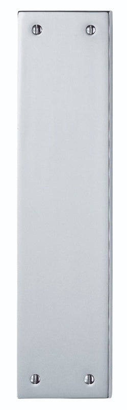 VICTORIAN - FINGER PLATE - POLISHED CHROME - 305MM X 70MM - EACH