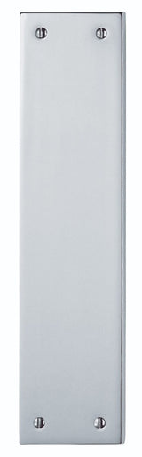 VICTORIAN - FINGER PLATE - POLISHED CHROME - 305MM X 70MM - EACH