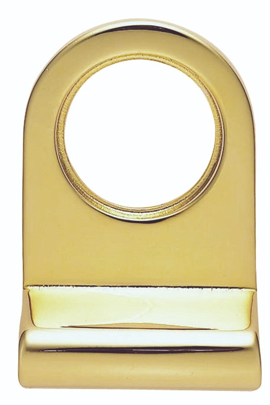 CYLINDER LATCH PULL - POLISHED BRASS - 70MM x 45MM - EACH