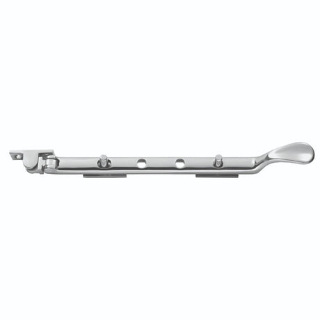 300MM VICTORIAN CASEMENT STAY - POLISHED CHROME - 300mm - EACH