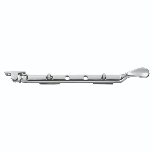 300MM VICTORIAN CASEMENT STAY - POLISHED CHROME - 300mm - EACH