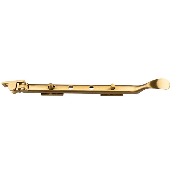 264MM VICTORIAN CASEMENT STAY - SATIN BRASS - EACH