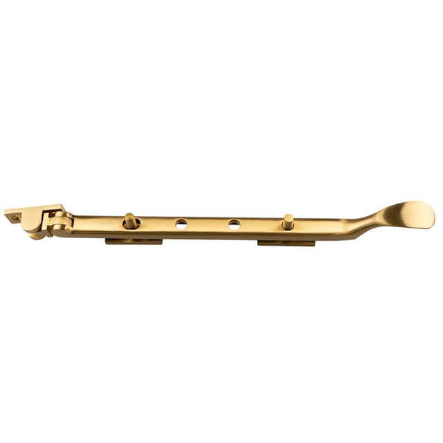 264MM VICTORIAN CASEMENT STAY - SATIN BRASS - EACH