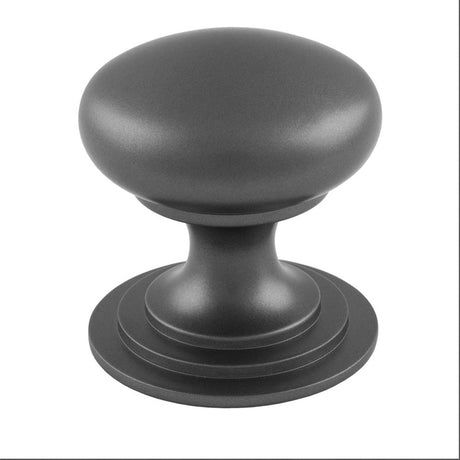 VICTORIAN CUPBOARD KNOB (ONE PIECE) 32MM - ANTHRACITE - EACH