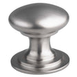 VICTORIAN CUPBOARD KNOB (ONE PIECE) 32MM - SATIN NICKEL - 32 ( 32 ) - EACH