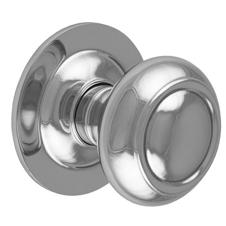 CENTRE DOOR KNOB - POLISHED CHROME - EACH