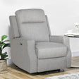 HOMCOM 150 Electric Reclining Chair, with USB port and Footrest - Grey