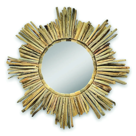 DRIFTWOOD STAR MIRROR LARGE 80CM