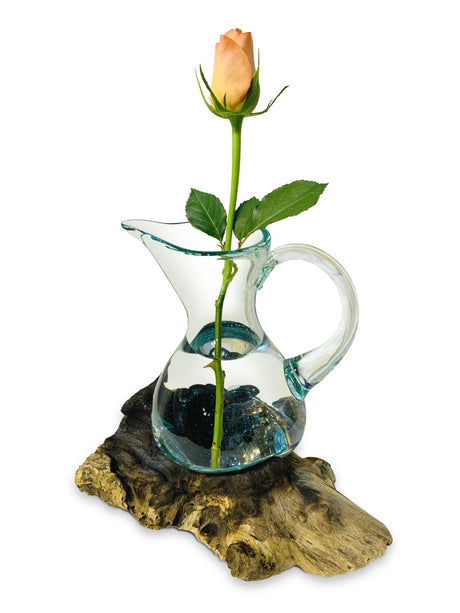 ROOT WITH MOLTEN GLASS JUG (STANDARD SIZE)