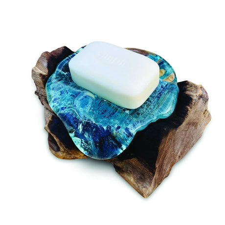 ROOT WITH GLASS SOAP DISH RECTANGLE