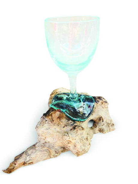 ROOT WITH MOLTEN WINE GLASS