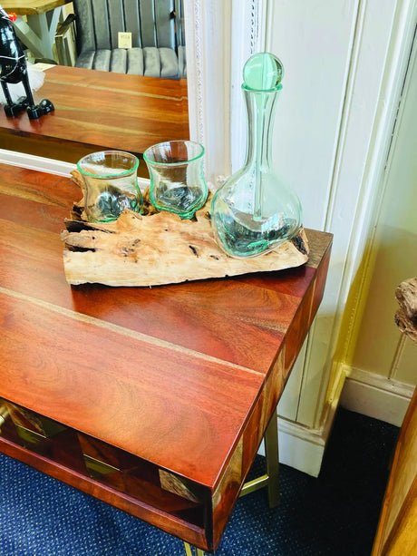 ROOT WITH 2 GLASS DECANTER SET