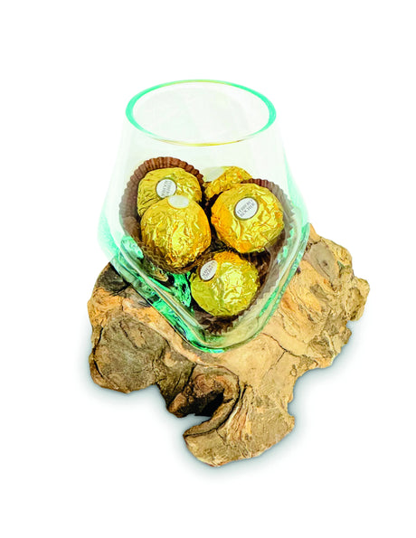 ROOT WITH GLASS BOWL TINY