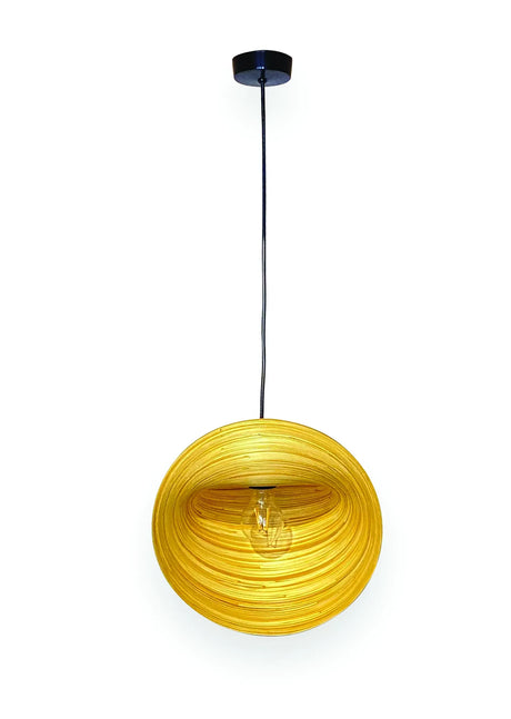WOODEN SEA SHELL LAMPSHADE 30CM