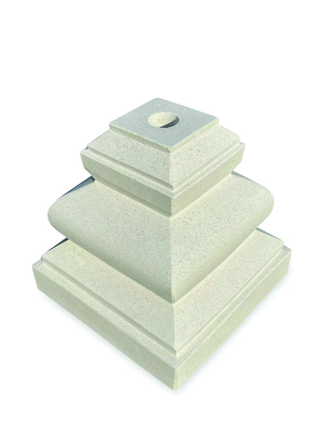 BALI PARASOL BASE LARGE (TERRAZZO) WHITE