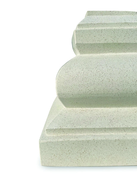 BALI PARASOL BASE LARGE (TERRAZZO) WHITE