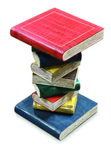 COLOURED BOOKSTACK TABLE MEDIUM