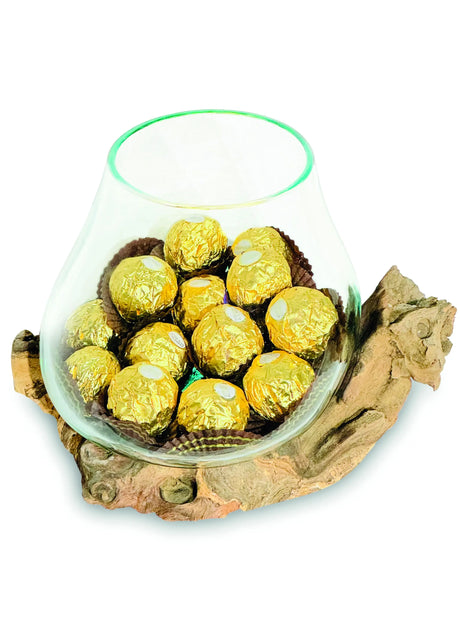 ROOT WITH GLASS BOWL EXTRA SMALL