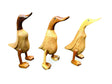SMOOTH DUCKS SMALL 25CM SET OF 3