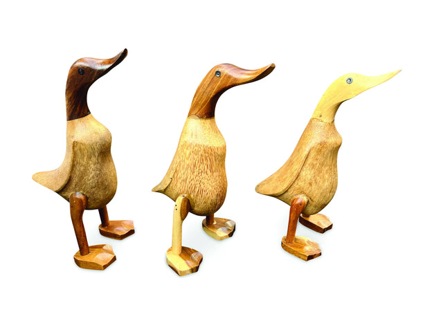 SMOOTH DUCKS SMALL 25CM SET OF 3