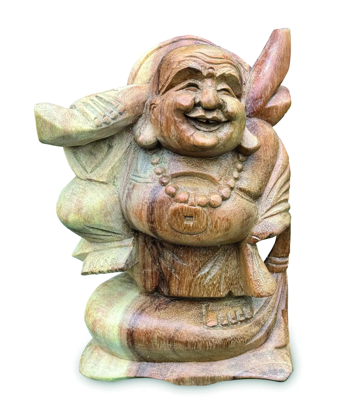 LAUGHING BUDDHA SCULPTURE 20CM