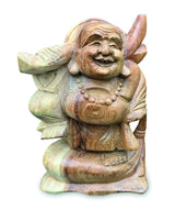 LAUGHING BUDDHA SCULPTURE 20CM