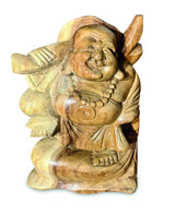 LAUGHING BUDDHA SCULPTURE 20CM