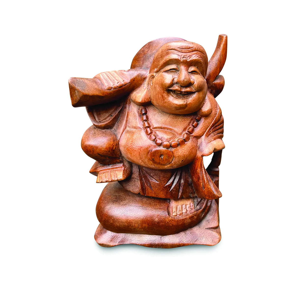 LAUGHING BUDDHA SCULPTURE 20CM