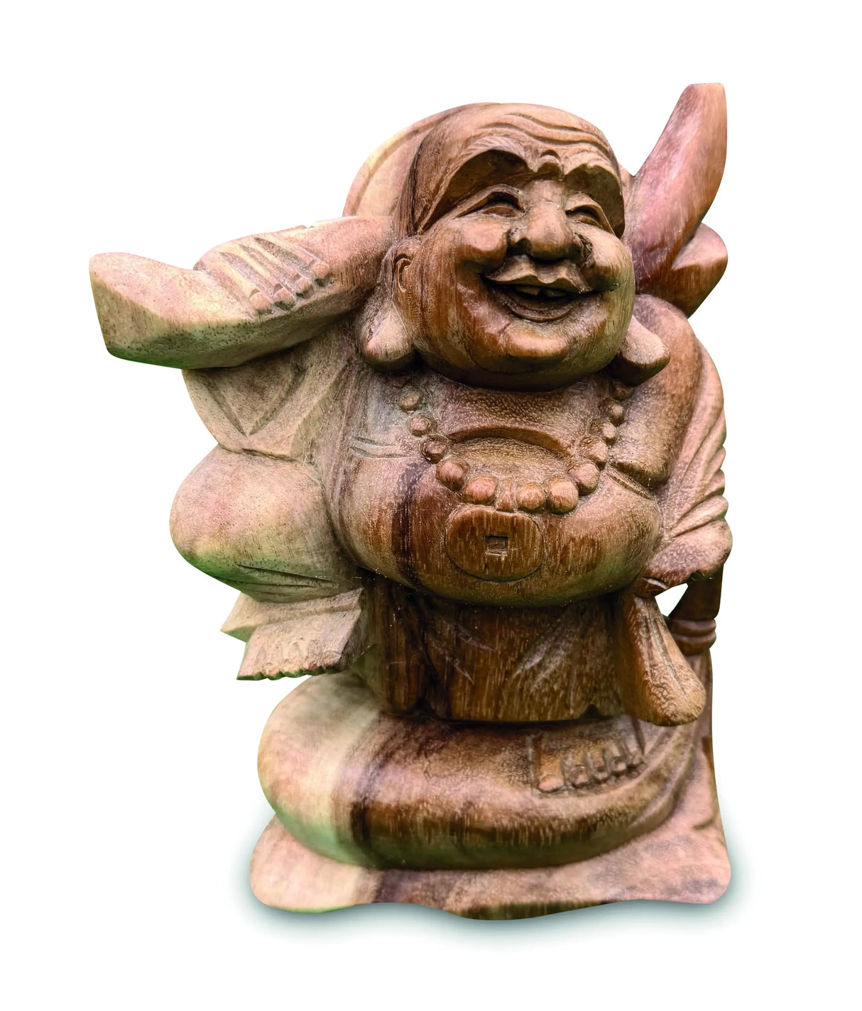 LAUGHING BUDDHA SCULPTURE 20CM