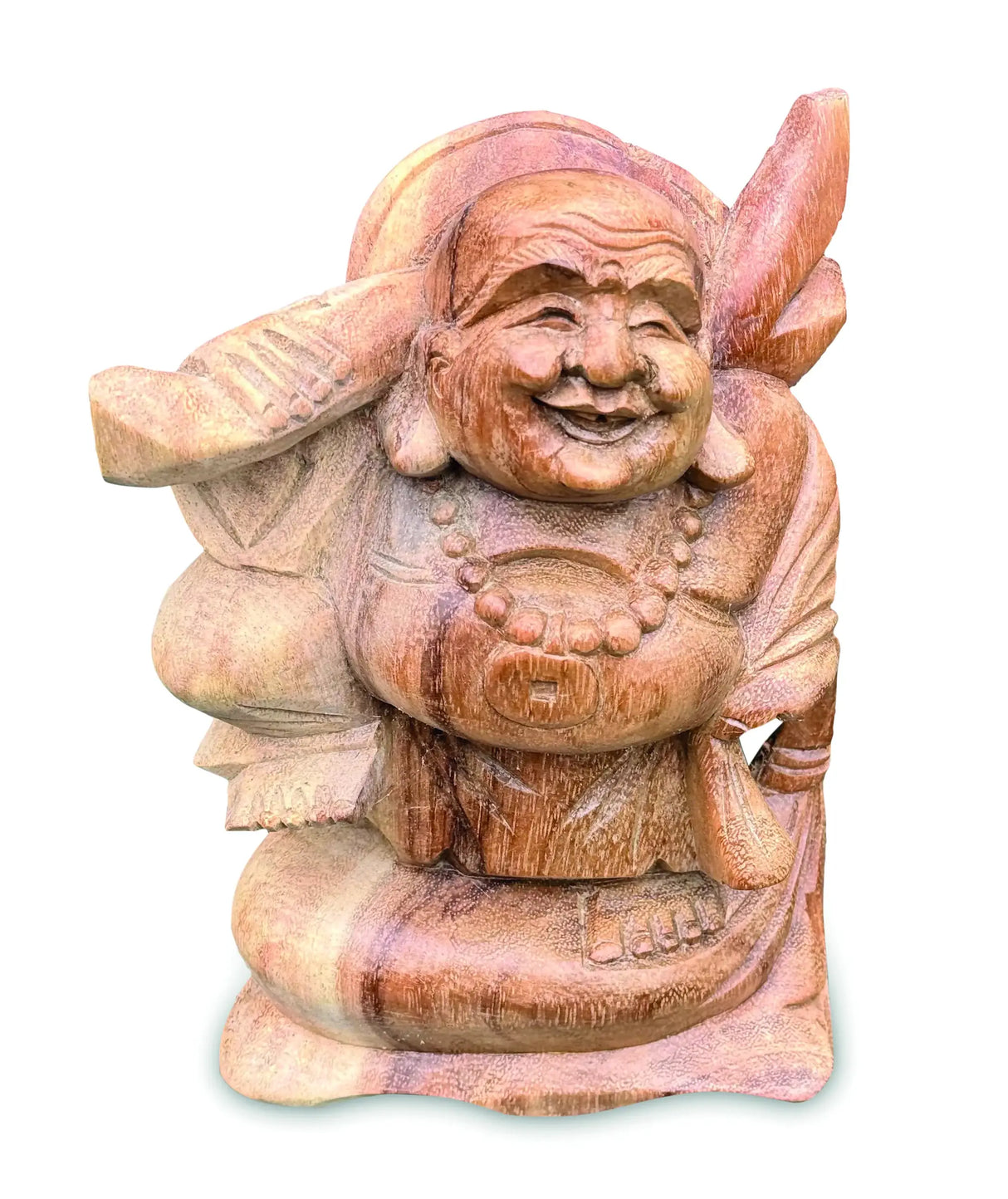 LAUGHING BUDDHA SCULPTURE 20CM