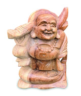 LAUGHING BUDDHA SCULPTURE 20CM
