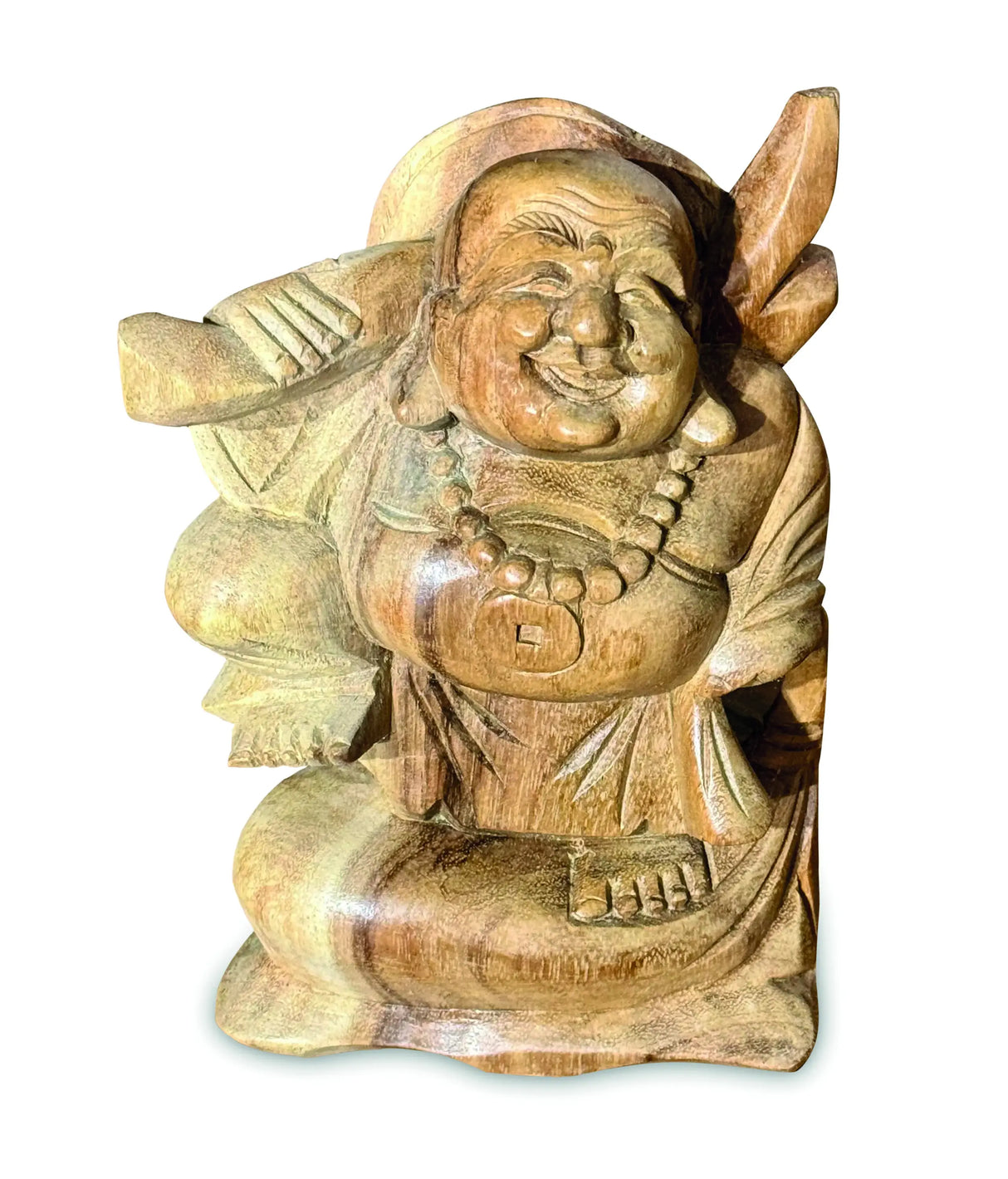 LAUGHING BUDDHA SCULPTURE 20CM