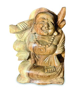 LAUGHING BUDDHA SCULPTURE 20CM