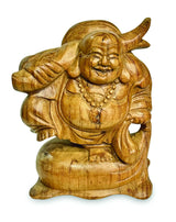 LAUGHING BUDDHA SCULPTURE 20CM